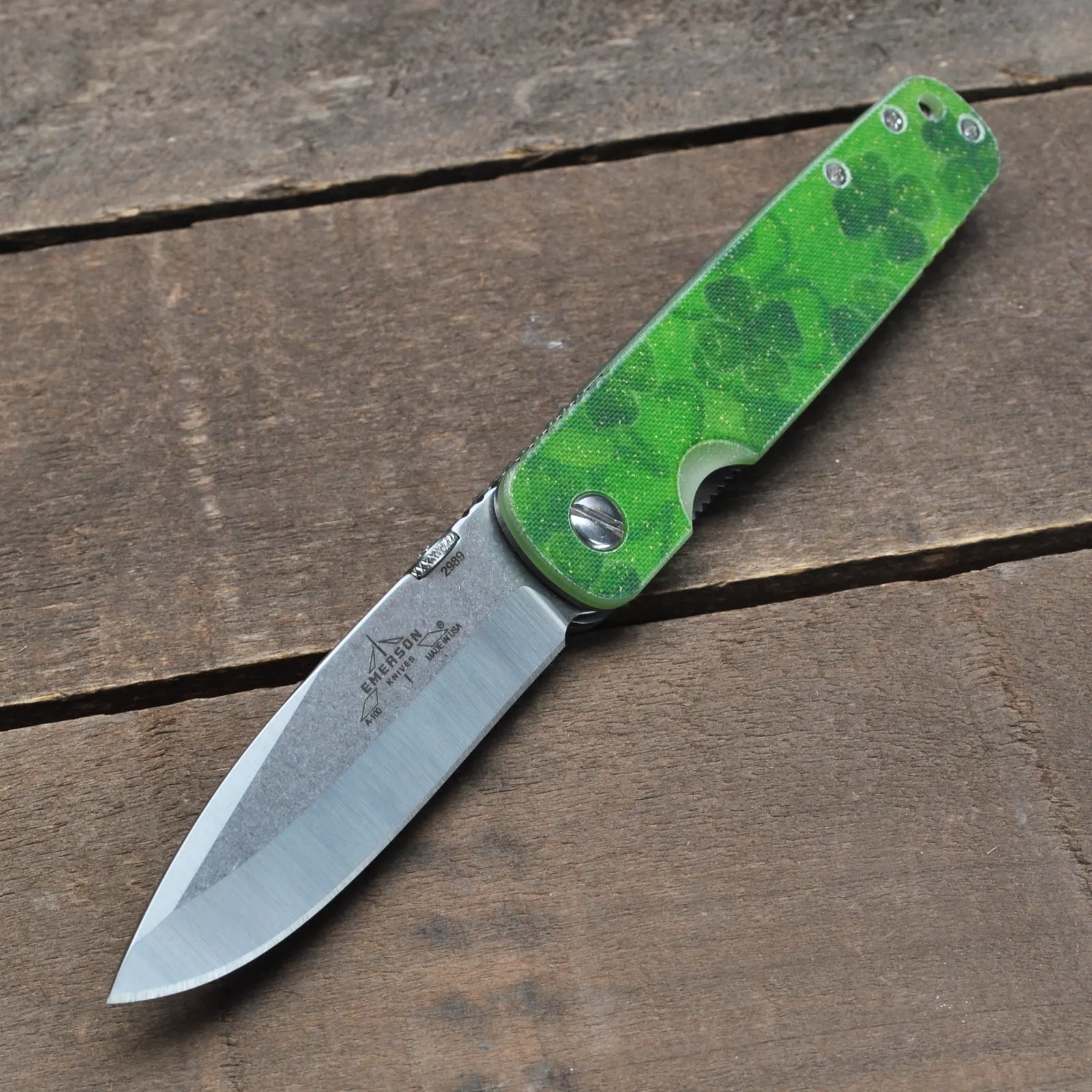 A-100-SF Gold Dust Shamrock Green