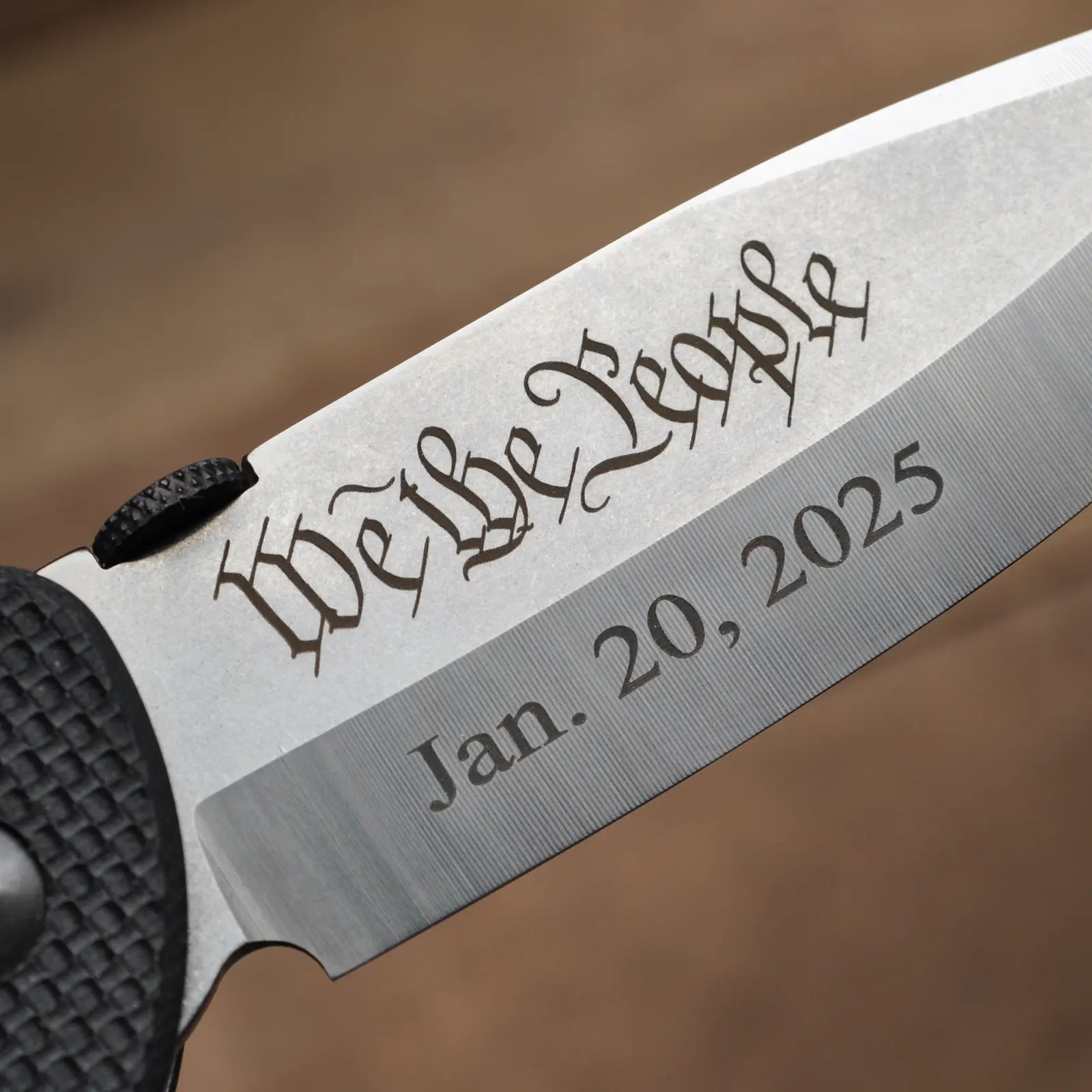 All American A SF Black Flag Handles with Engraving - Image 2