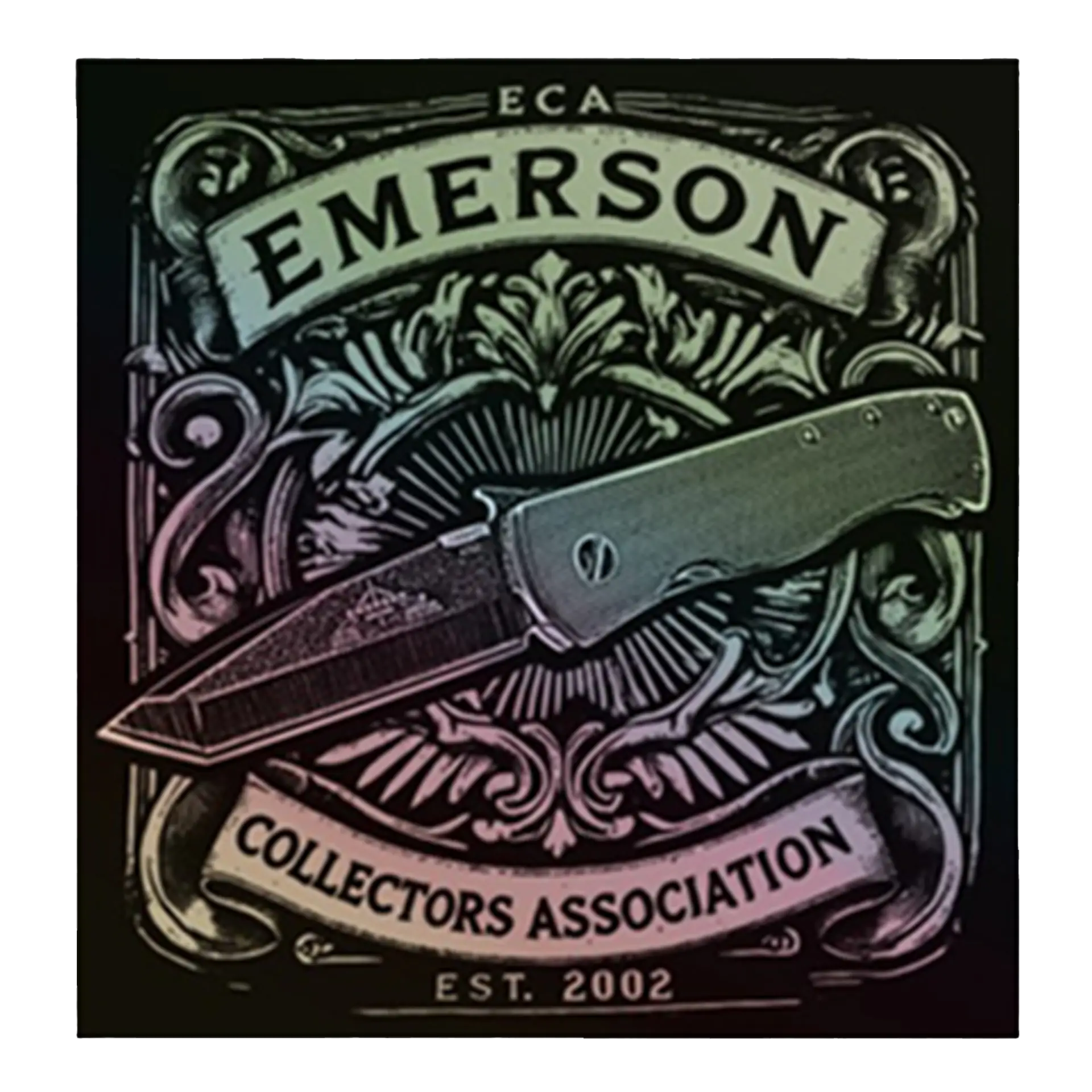ECA Holographic Sticker