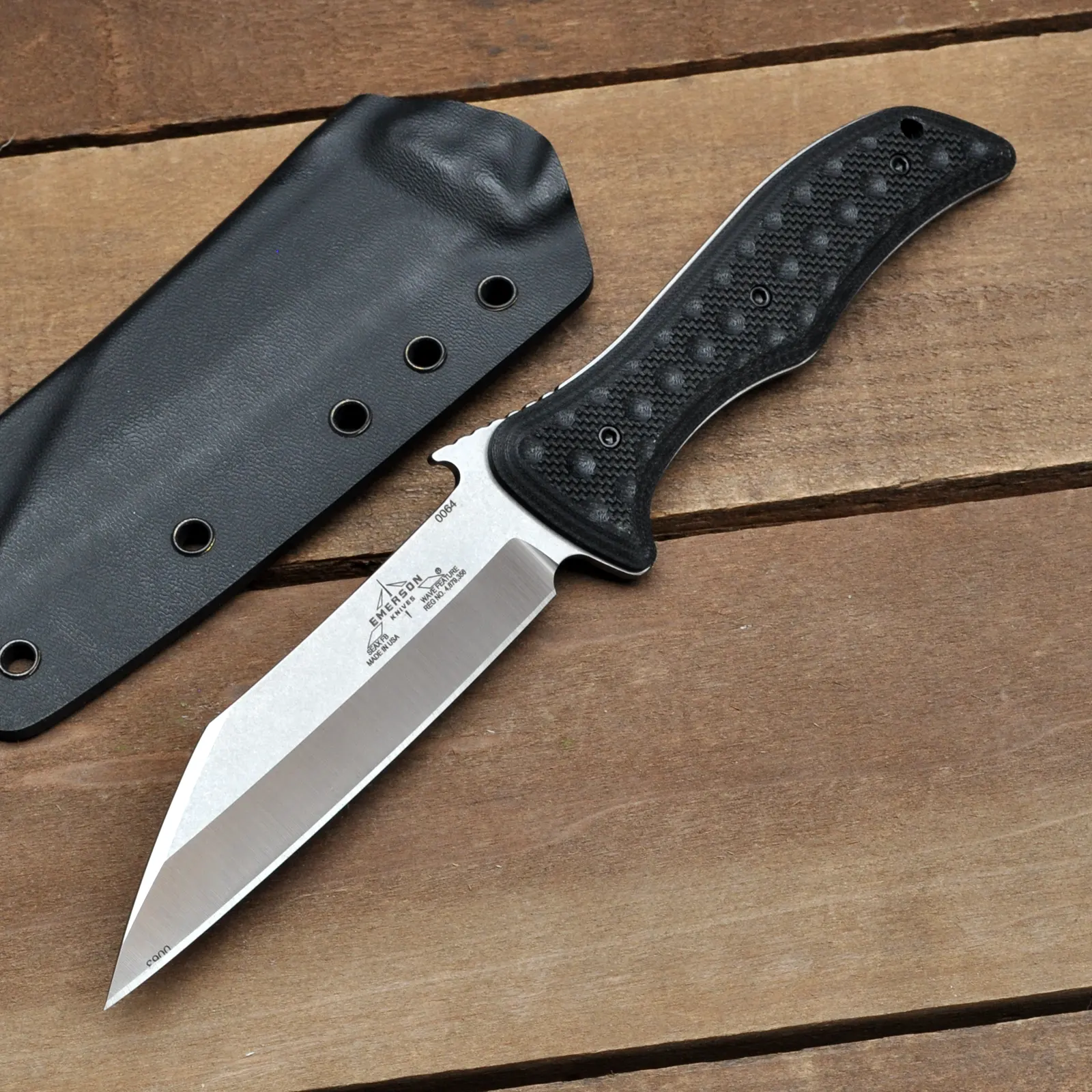 Seax Fixed Blade - Mismark near tip