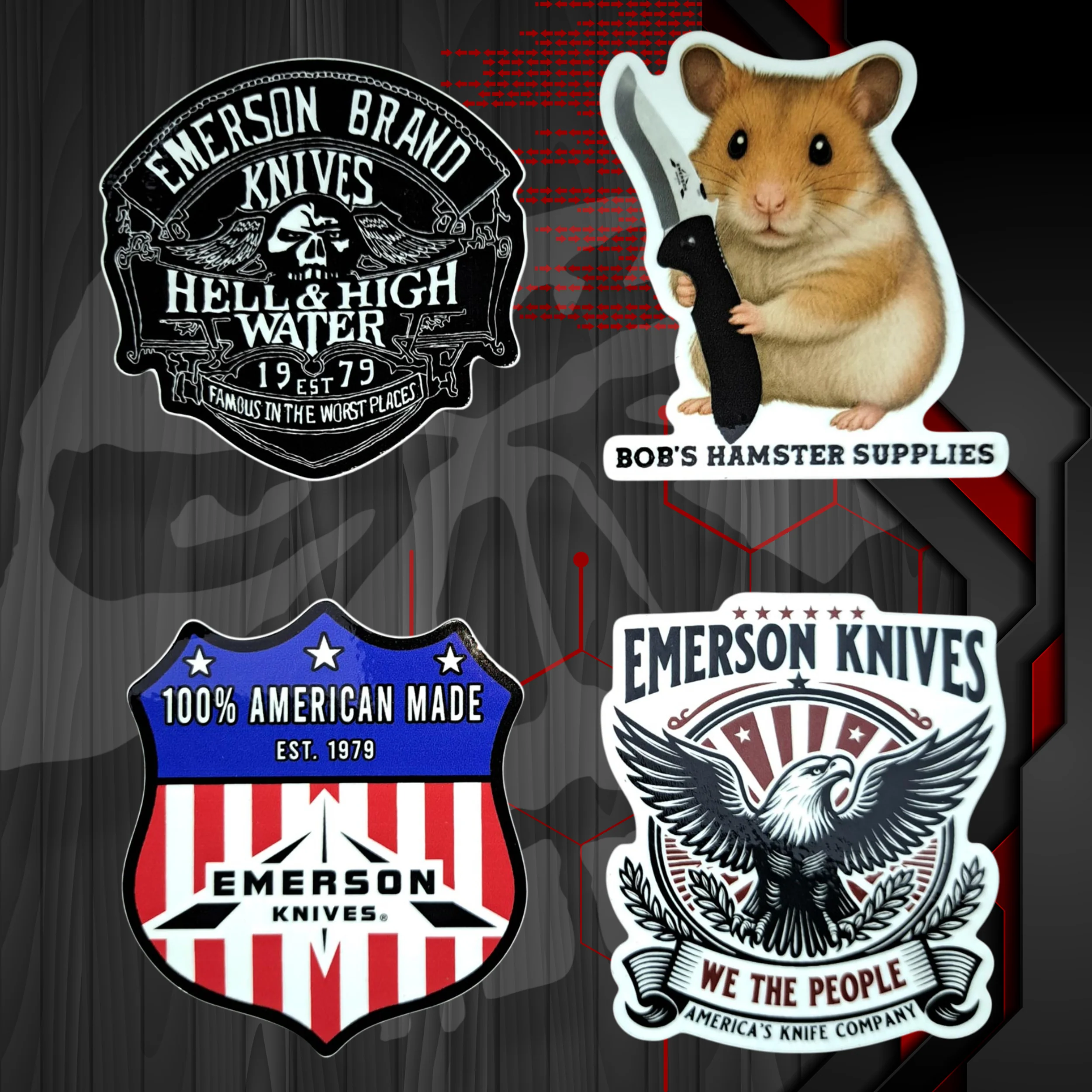 Sticker 4-Pack