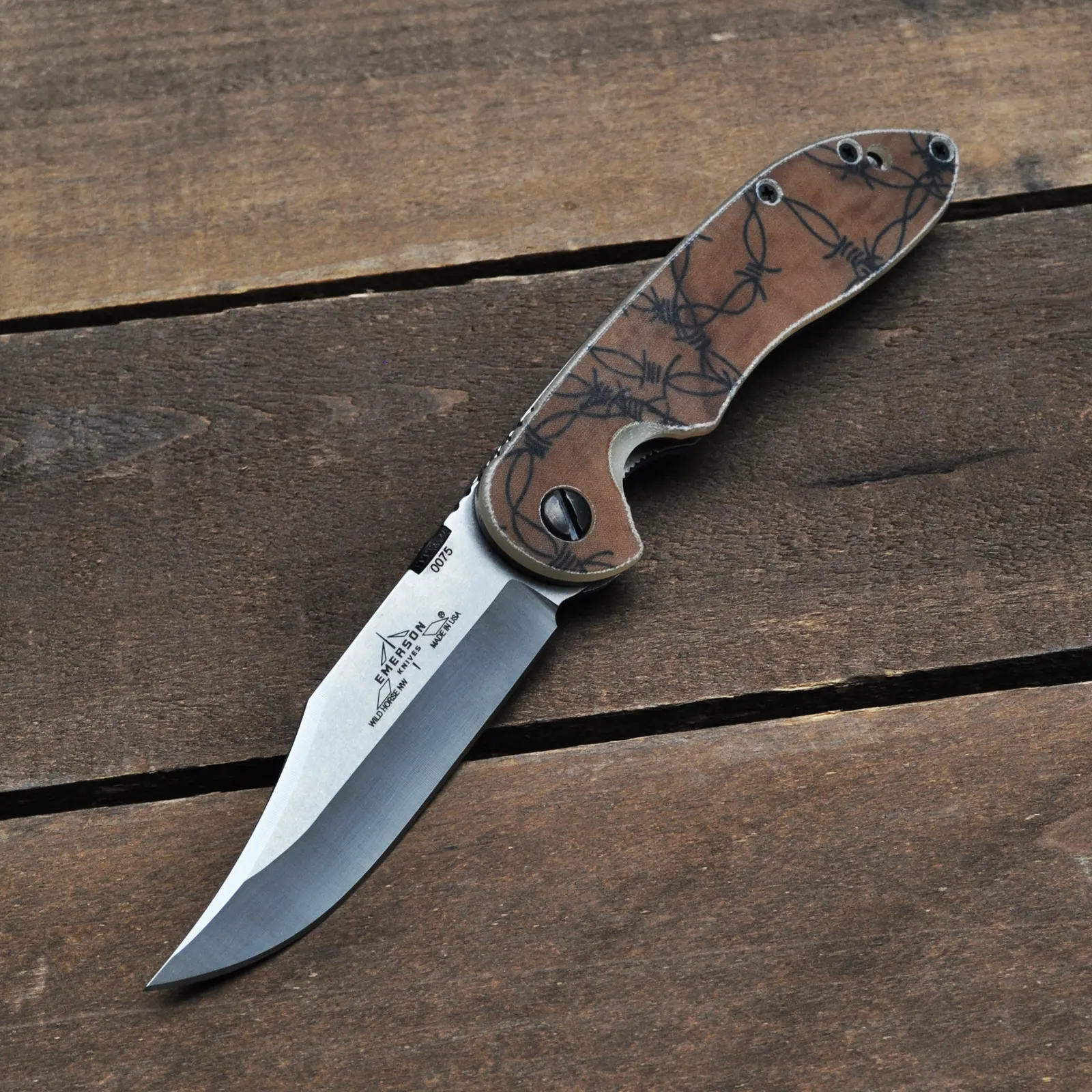 Wild Horse SF with Barbed Wire Handles
